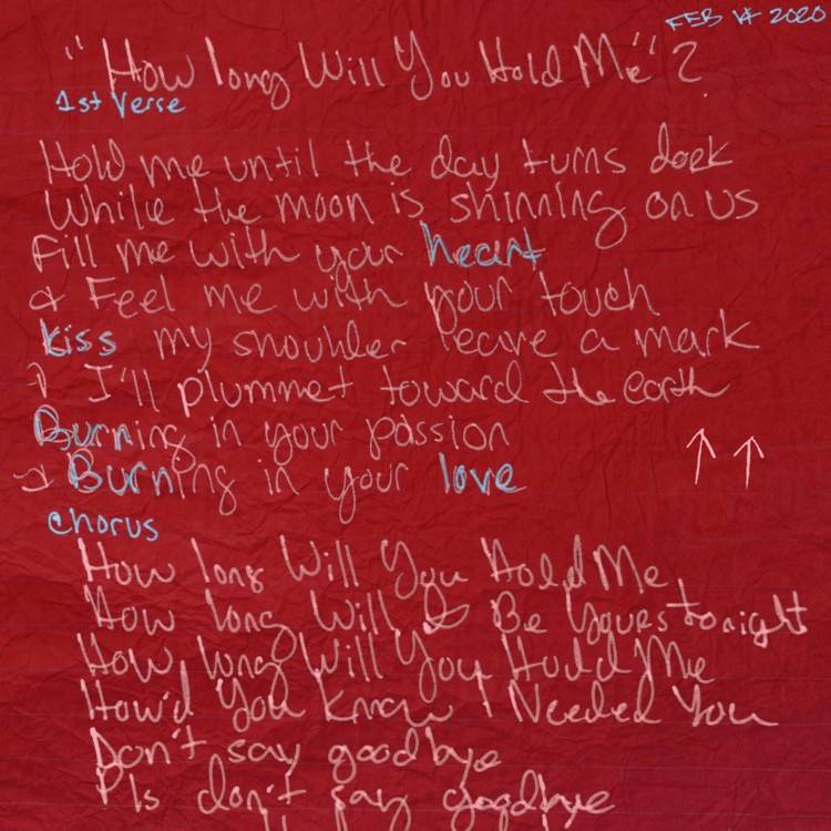 How Long Will You Hold Me? - EP
