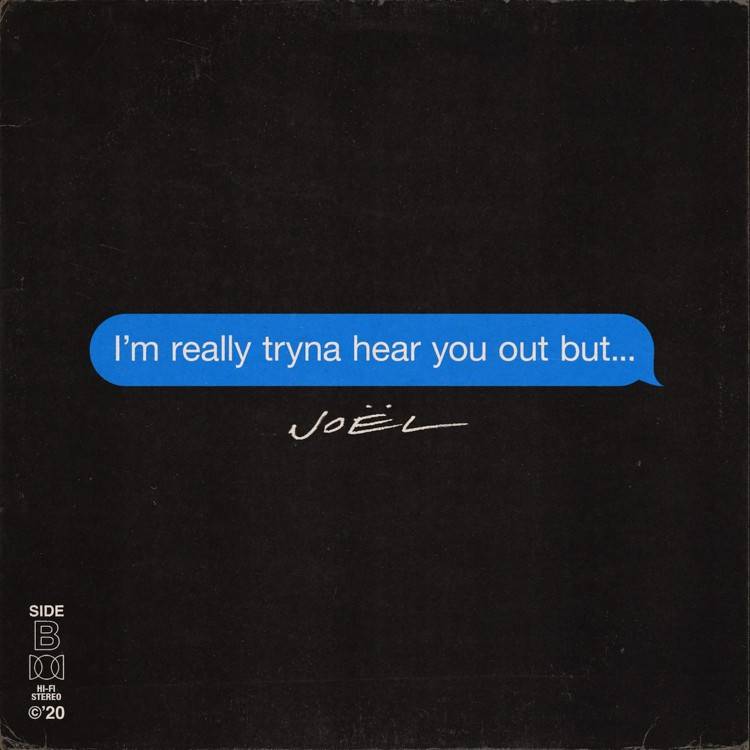 I'm really tryna hear you out but…