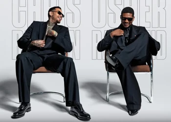 Chris Brown and Usher