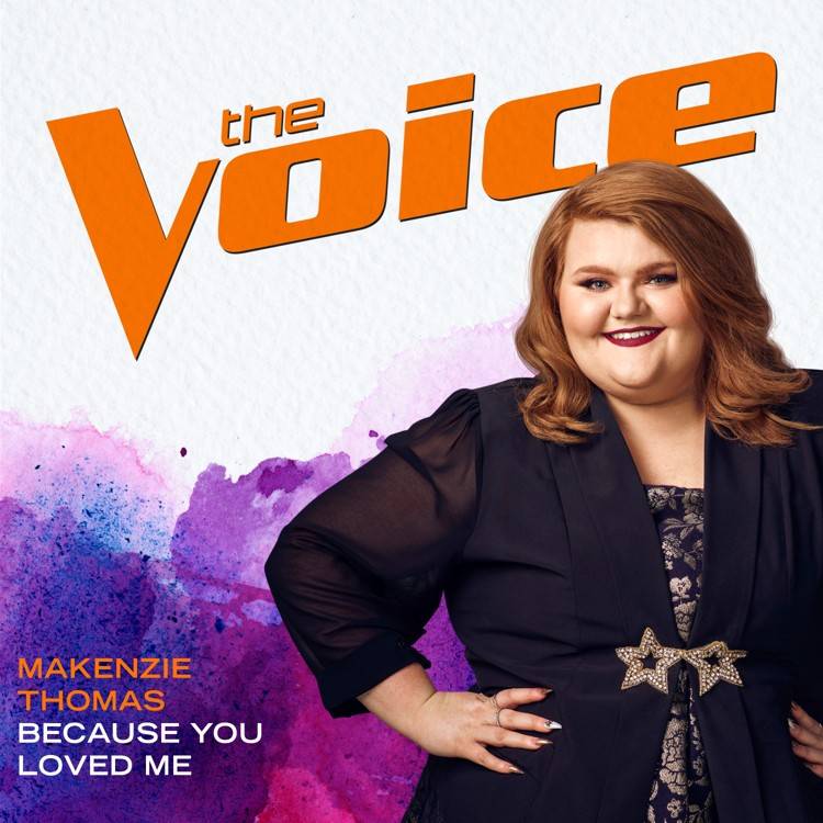 Because You Loved Me (The Voice Performance) - Single